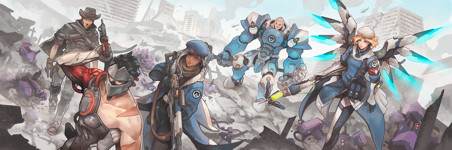 Overwatch Declassified: Illustrated H istory Intro (c) 2023 Blizzard Entertainment, Inc.