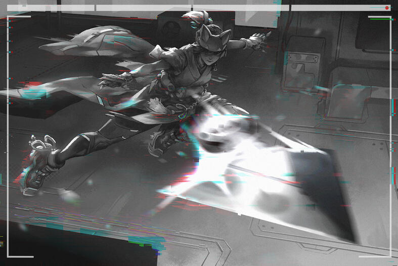 "Yokai" short story illustration (c) 2023 Blizzard Entertainment, Inc.